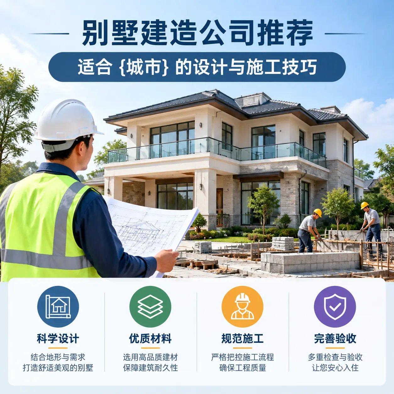 别墅建造公司推荐:适合 望谟 的设计与施工技巧