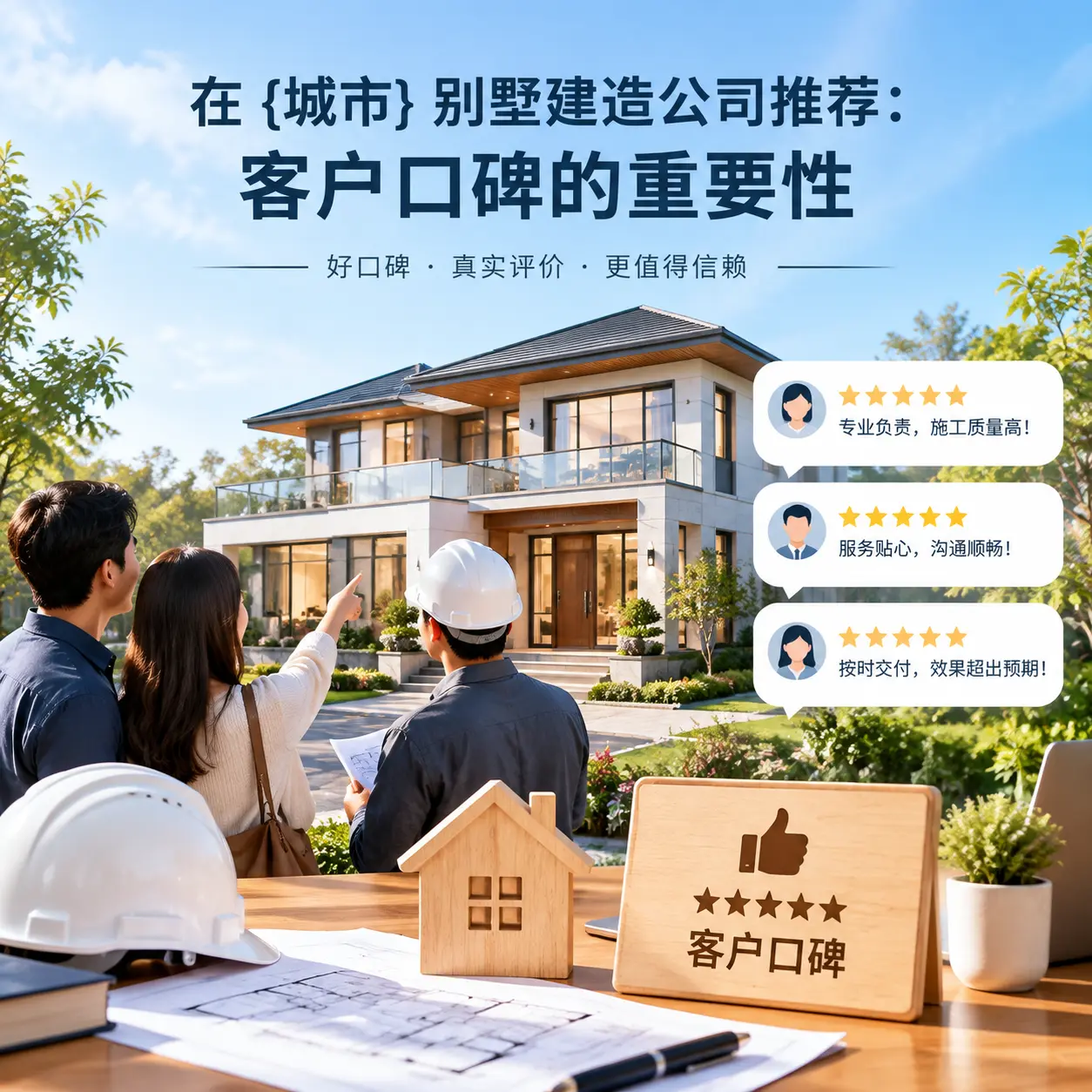 在 望谟 别墅建造公司推荐：客户口碑的重要性